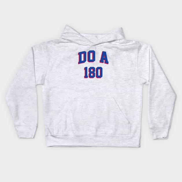 Do A 180, shirsey - White Kids Hoodie by KFig21